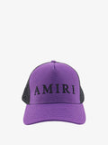 Amiri Logo Trucker Hat - Purple