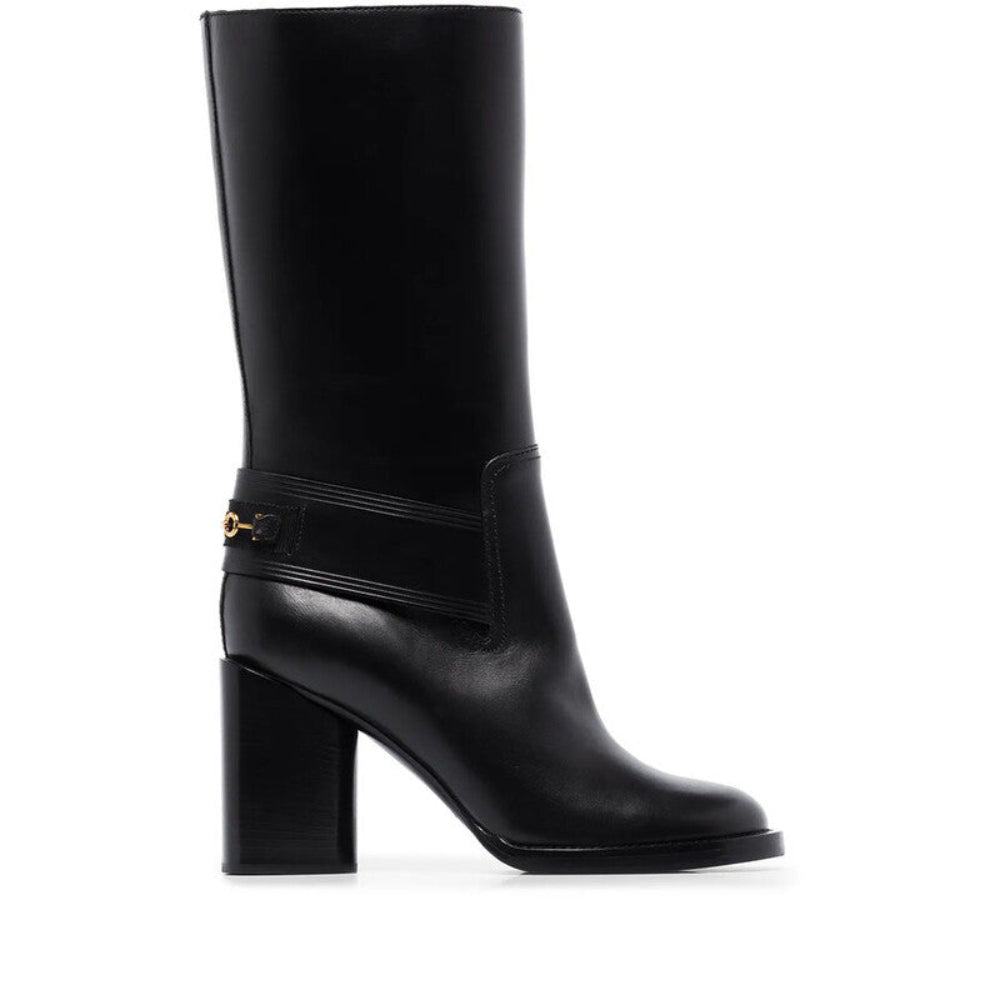 Salvatore Ferragamo Woman's Gancio Horsebit 85mm Boots