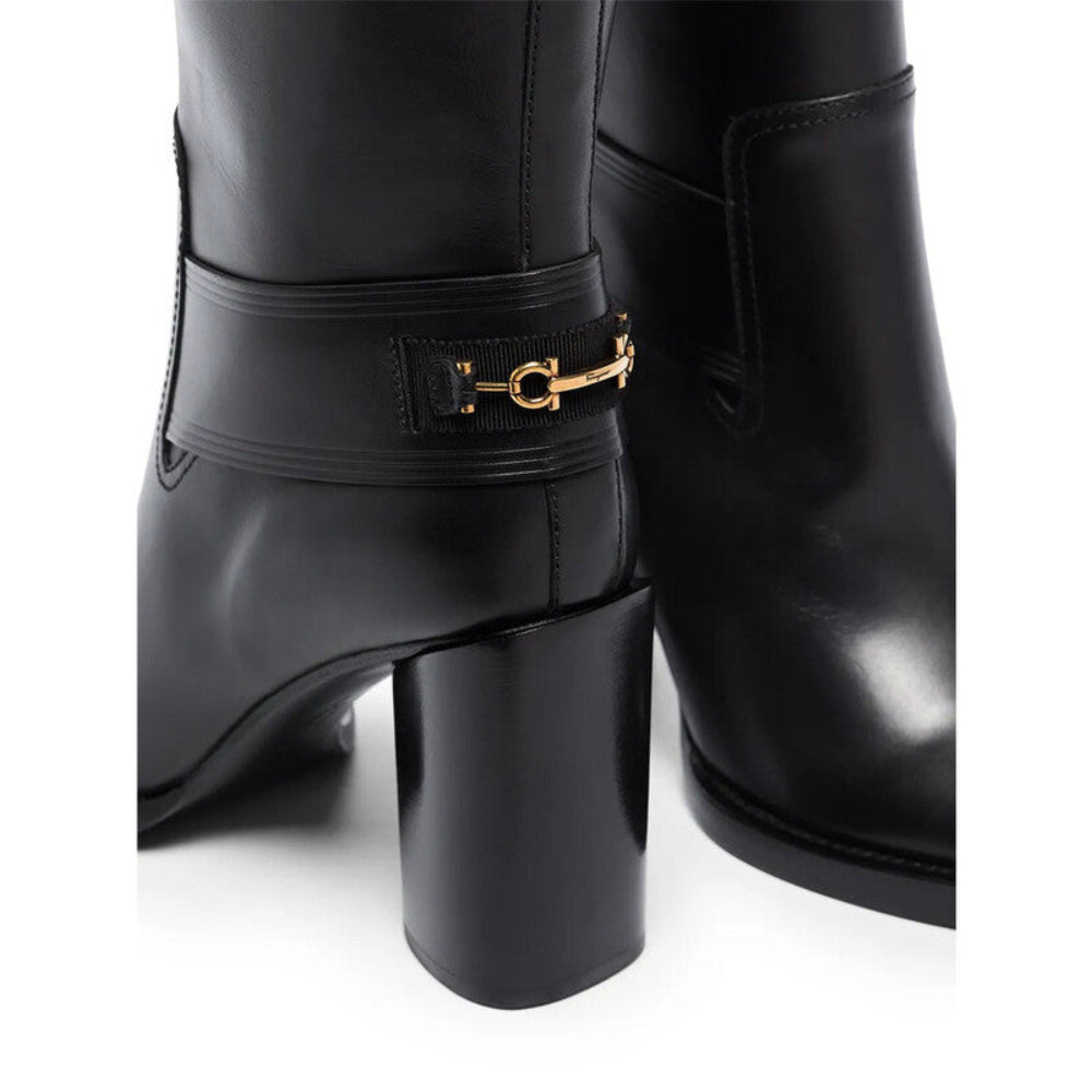 Salvatore Ferragamo Woman's Gancio Horsebit 85mm Boots