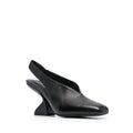 Salvatore Ferragamo Woman's Sloane 85 Sculpted-Heel Slingback Pumps