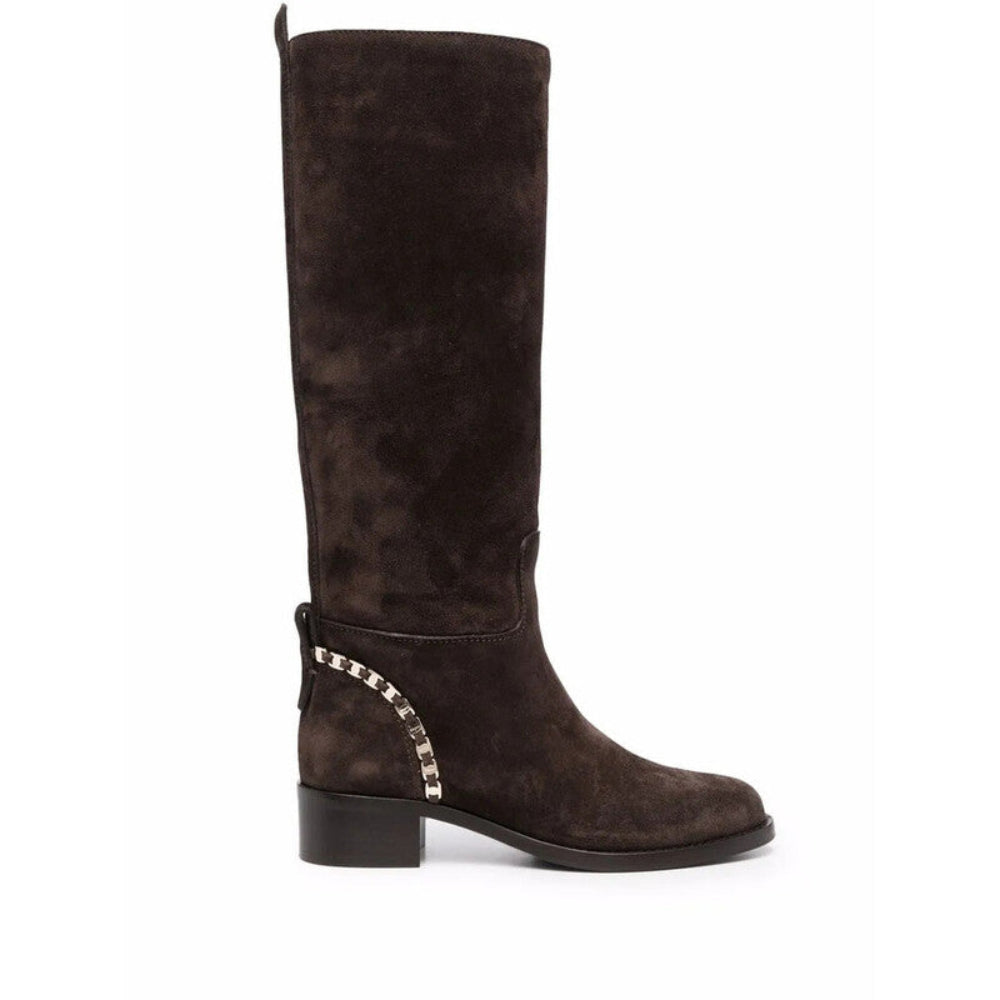 Salvatore Ferragamo Woman's Tawnie Below-The-Knee Boots