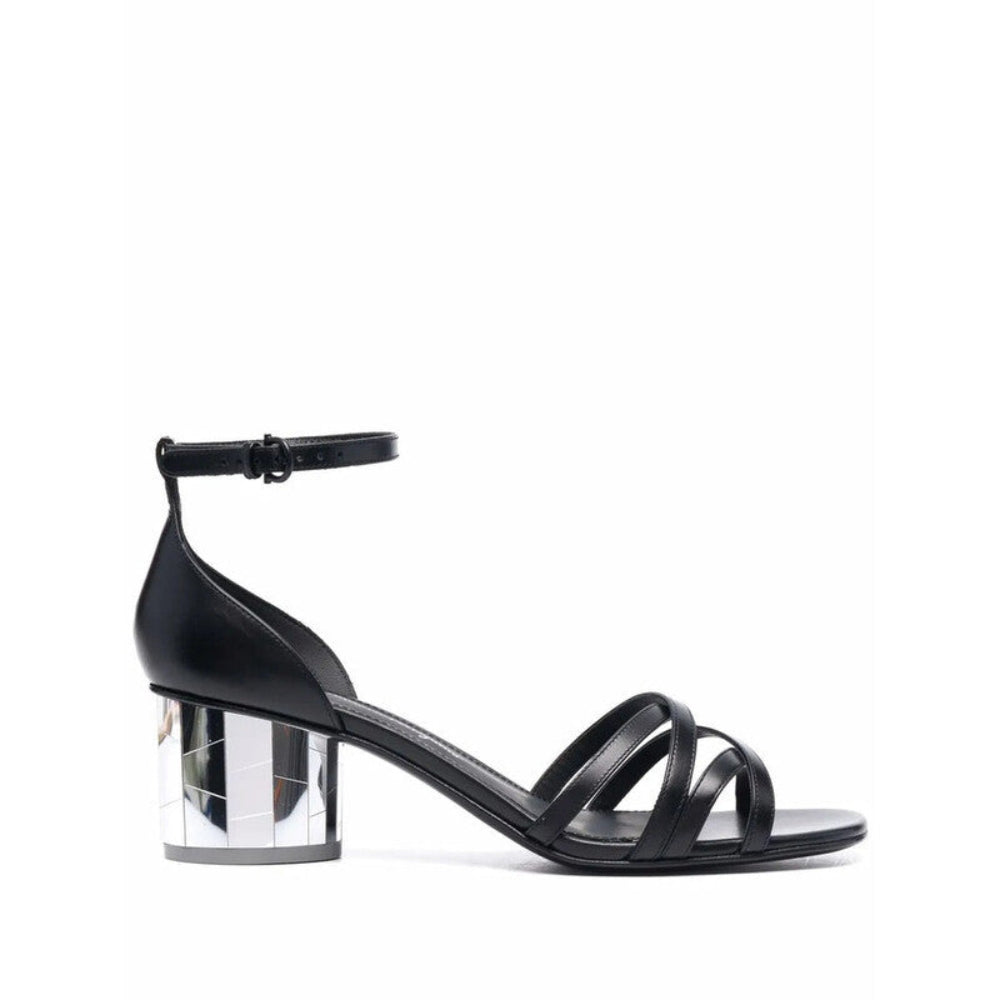 Salvatore Ferragamo Woman's Black Ankle Strap Sandal