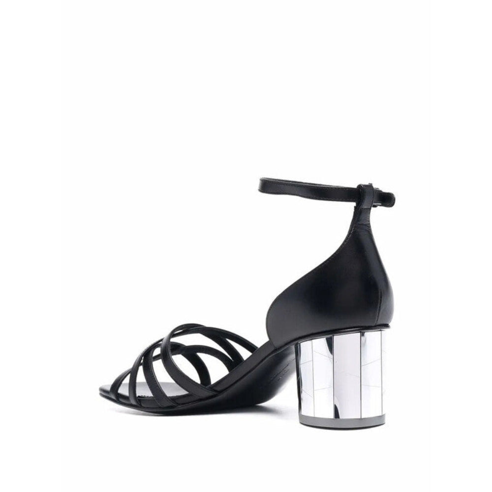 Salvatore Ferragamo Woman's Black Ankle Strap Sandal