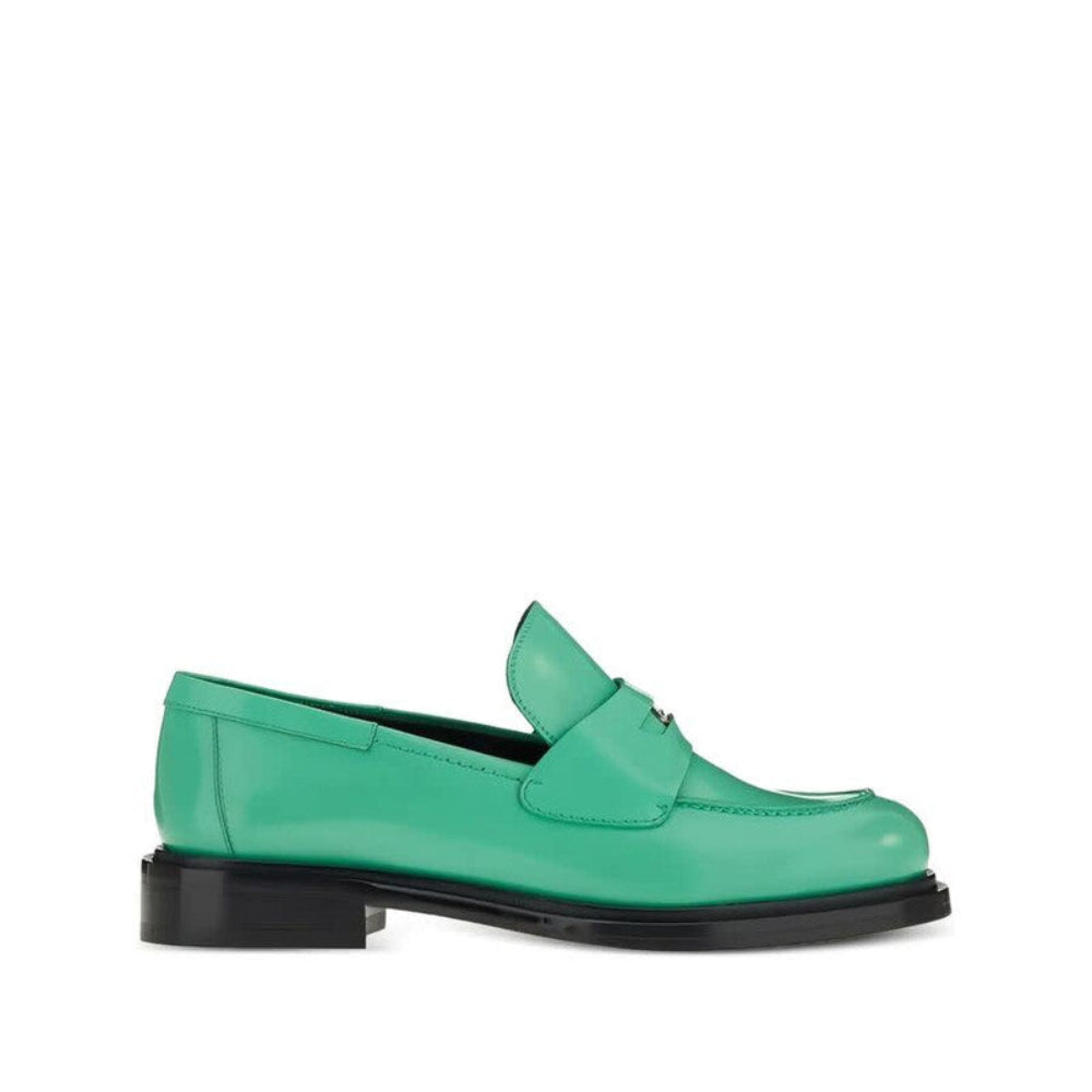 Salvatore Ferragamo Woman's Penny Strap Leather Loafers