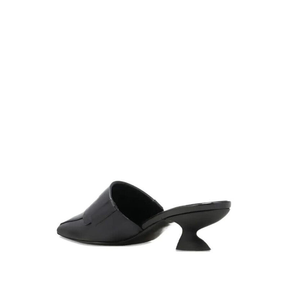 Salvatore Ferragamo Woman's Pointed-Toe Sculpted Mules