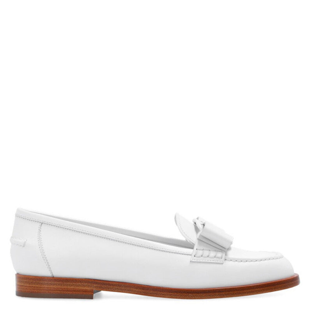 Salvatore Ferragamo Woman's Viva Maxi Bow Leather Loafers