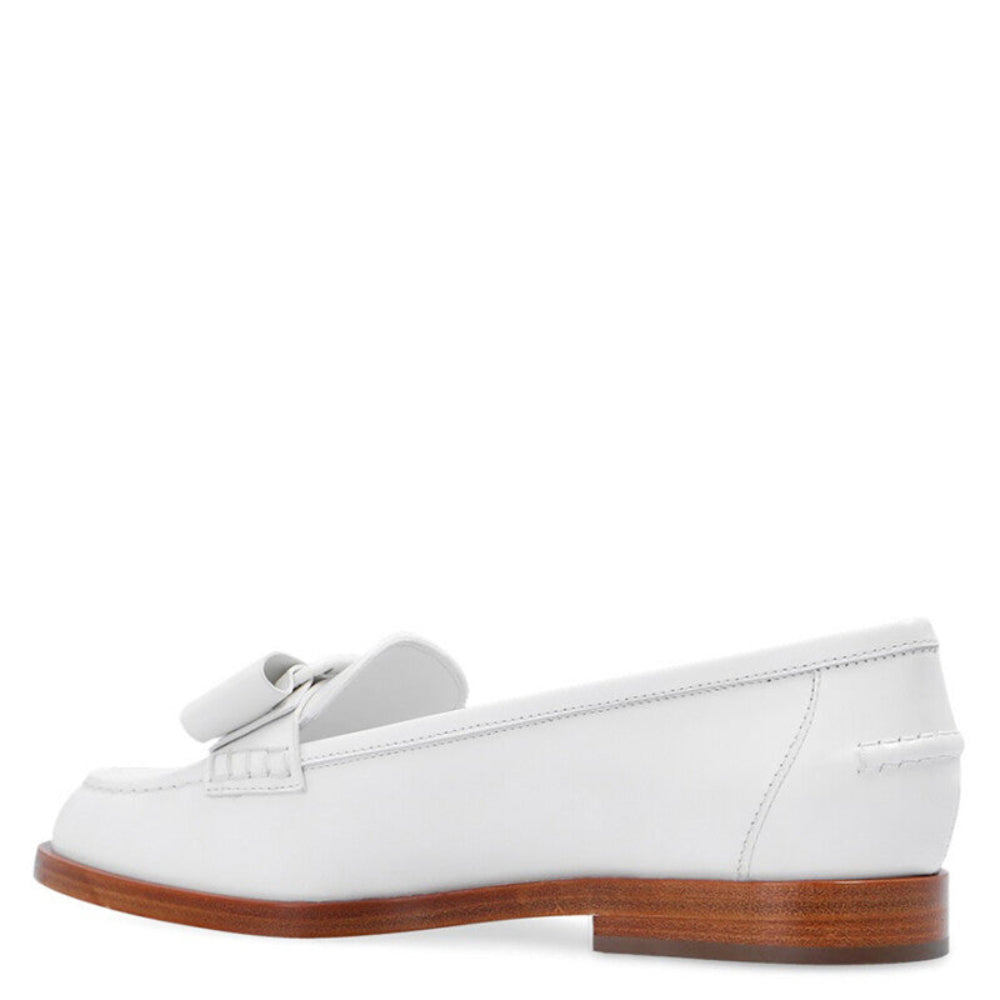 Salvatore Ferragamo Woman's Viva Maxi Bow Leather Loafers