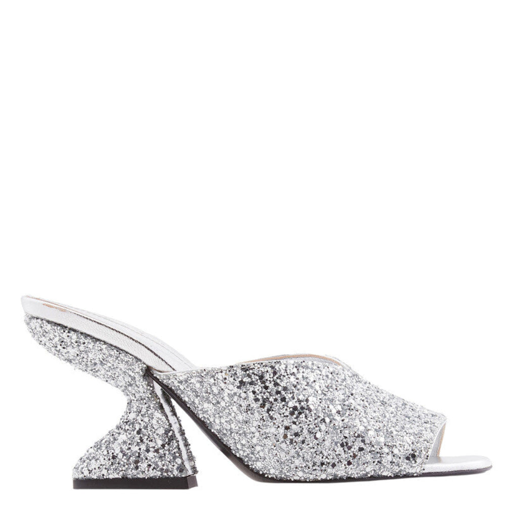 Salvatore Ferragamo Woman's Sansu 85mm Sculptural-Heel Mules