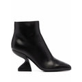 Salvatore Ferragamo Woman's Sculpted High-Heel Ankle Boots