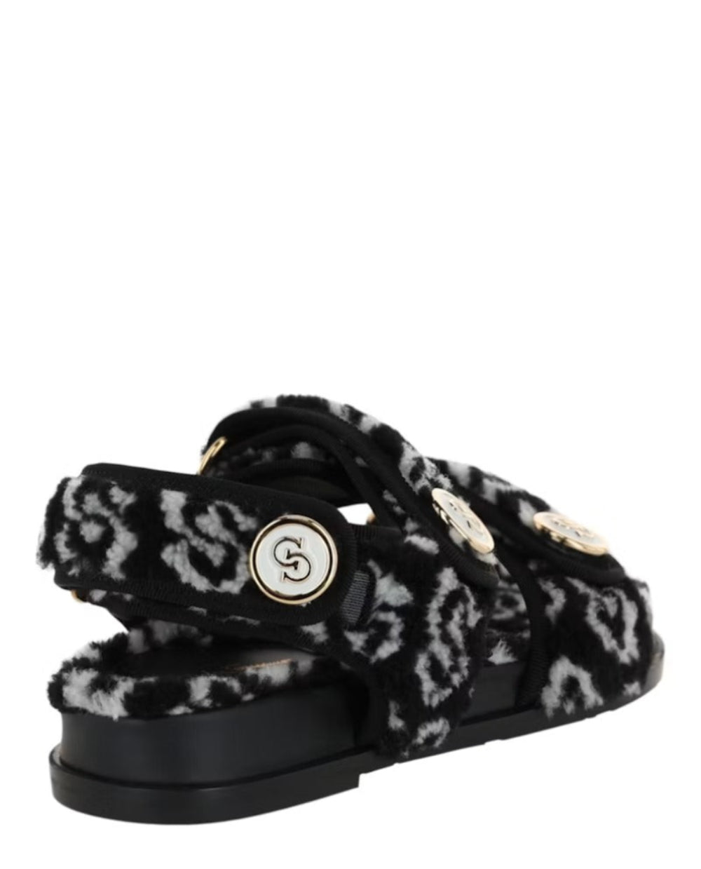 Salvatore Ferragamo Woman's Keita Gancini-Buckle Sandals