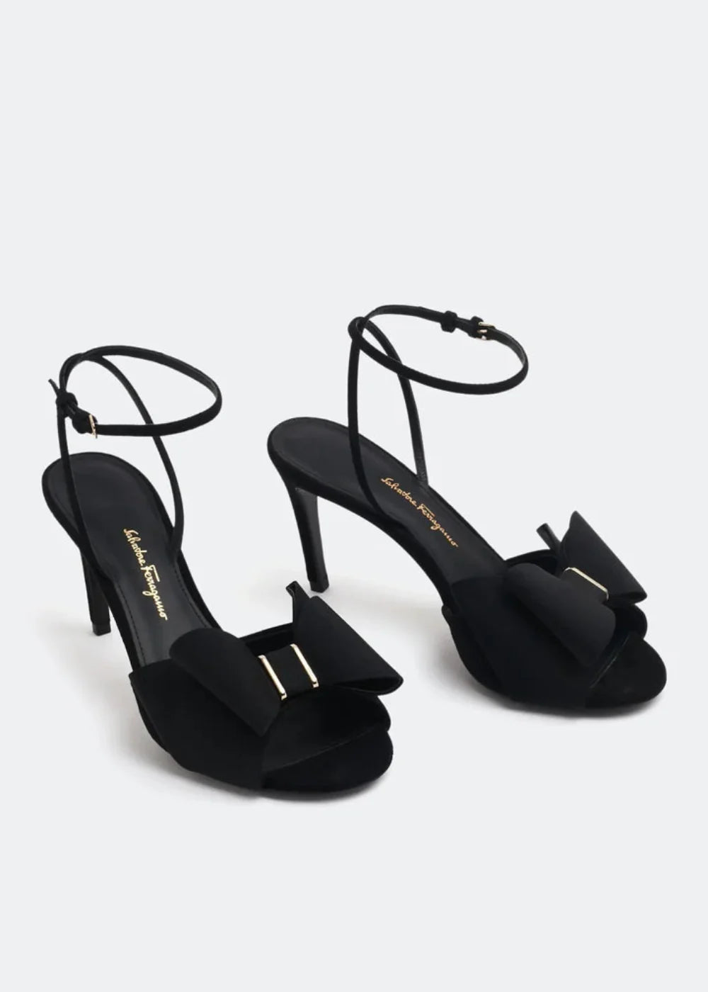 Salvatore Ferragamo Woman's Vara-Bow Heeled Sandals