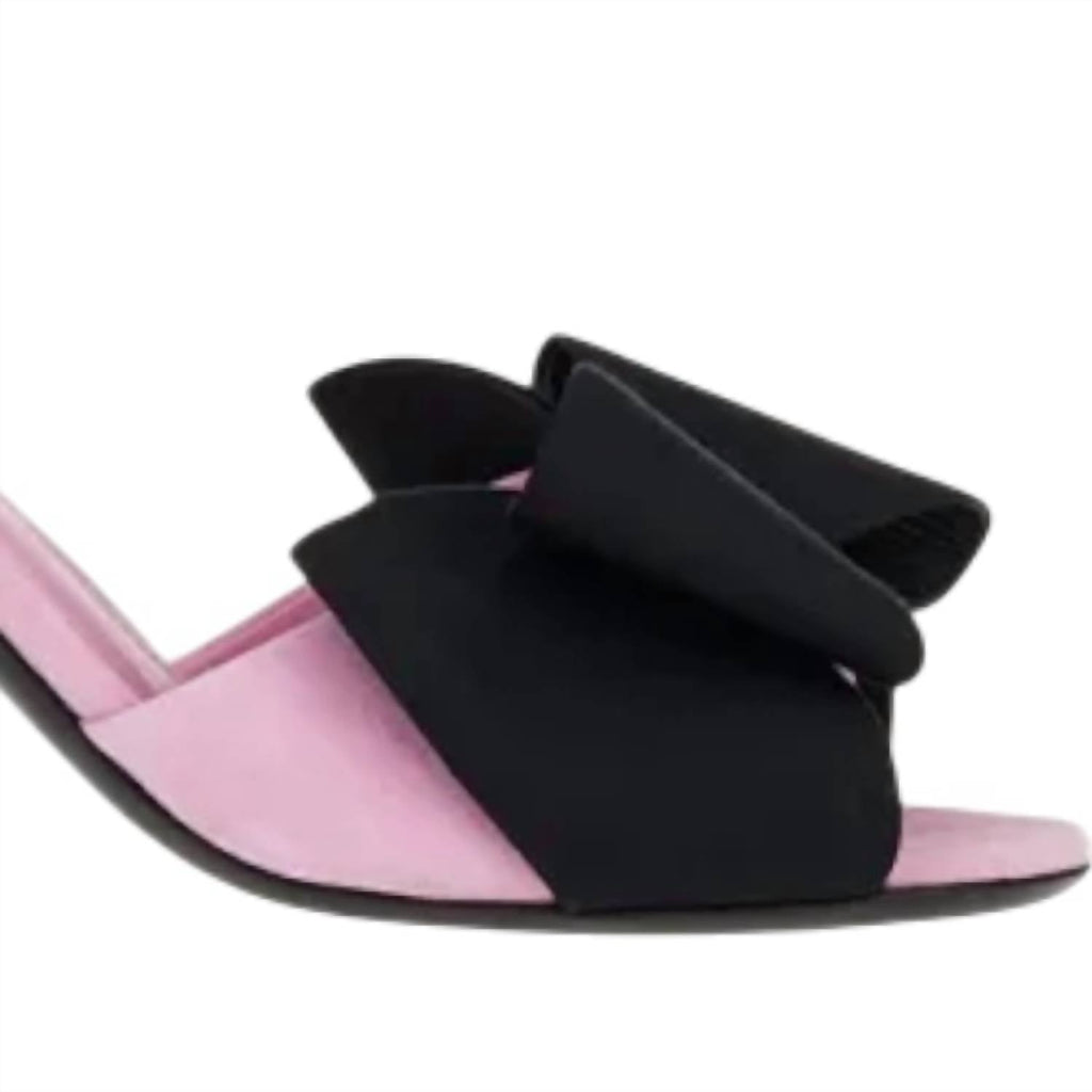 Salvatore Ferragamo Women's Double Bow Pink Sandals