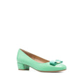 Salvatore Ferragamo Woman's Vara Bow Block-Heel Pumps