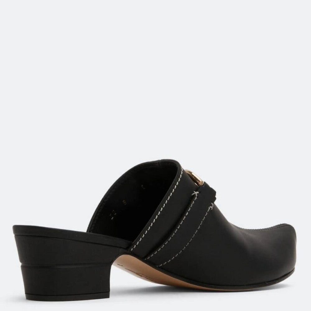 Salvatore Ferragamo Woman's Phobos Leather Gancini Mules