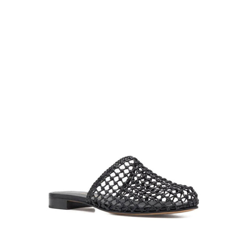 Salvatore Ferragamo Woman's Interwoven Mules Slides