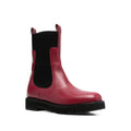Salvatore Ferragamo Woman's Ribbed 40mm Chelsea Boots