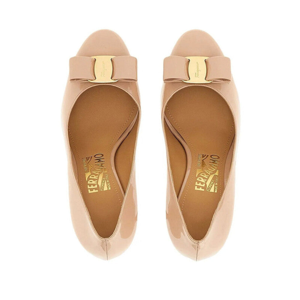 Salvatore Ferragamo Woman's Kali Vara Bow Pumps Heels