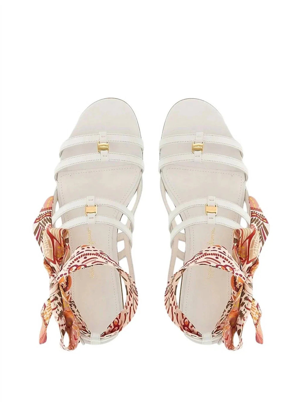 Salvatore Ferragamo Women's Wrap Leather Sandals