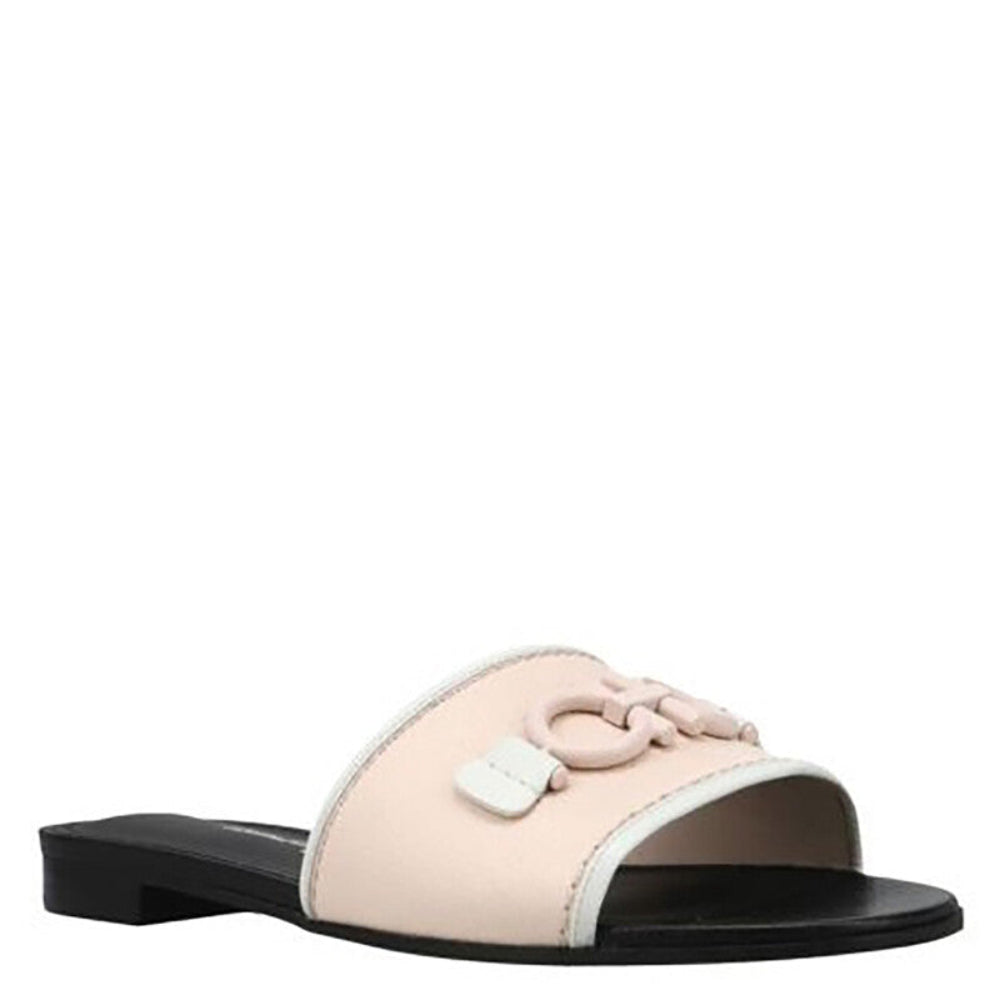 Salvatore Ferragamo Woman's Rhodes Gancini-Logo Sandals