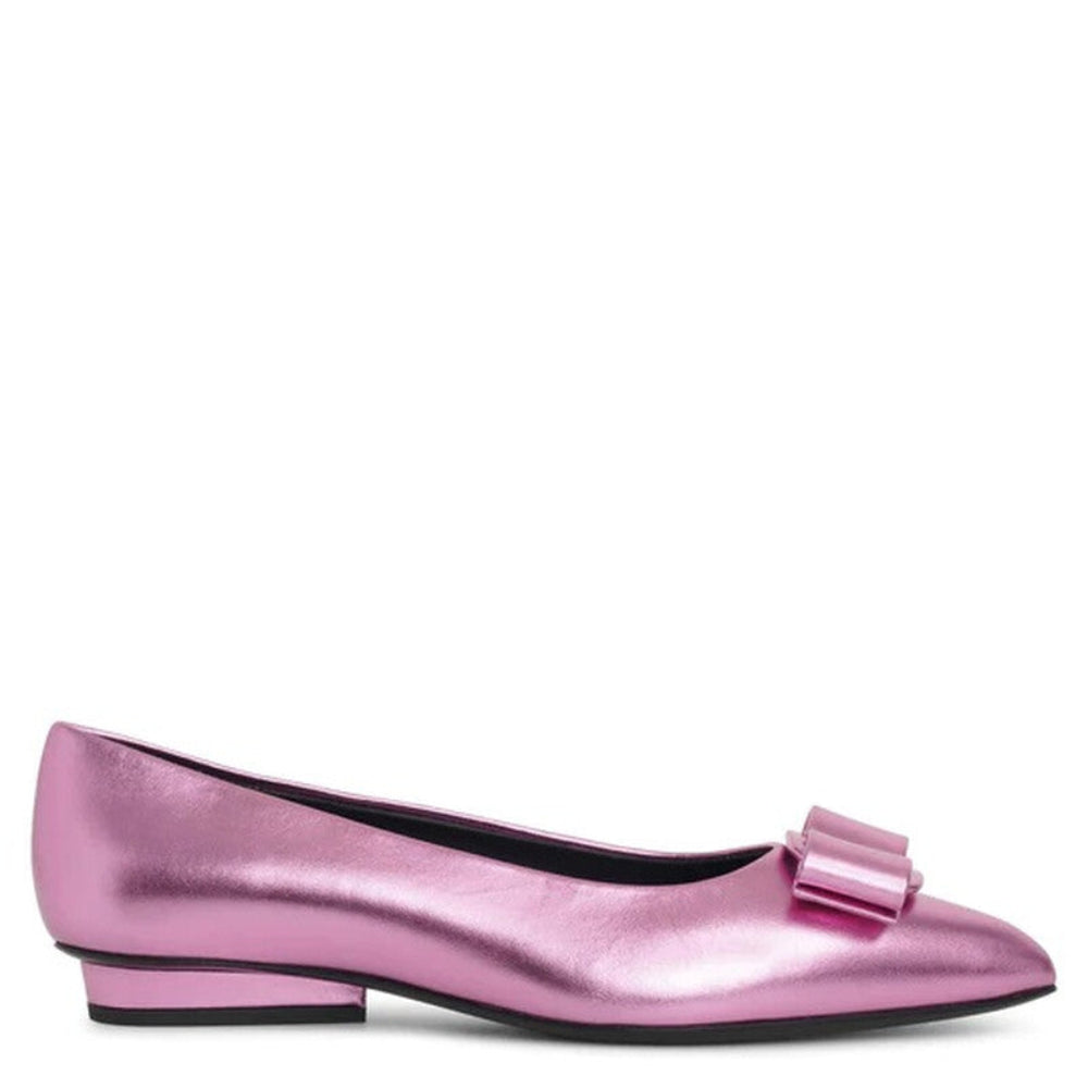 Salvatore Ferragamo Woman's Pink Viva Flats