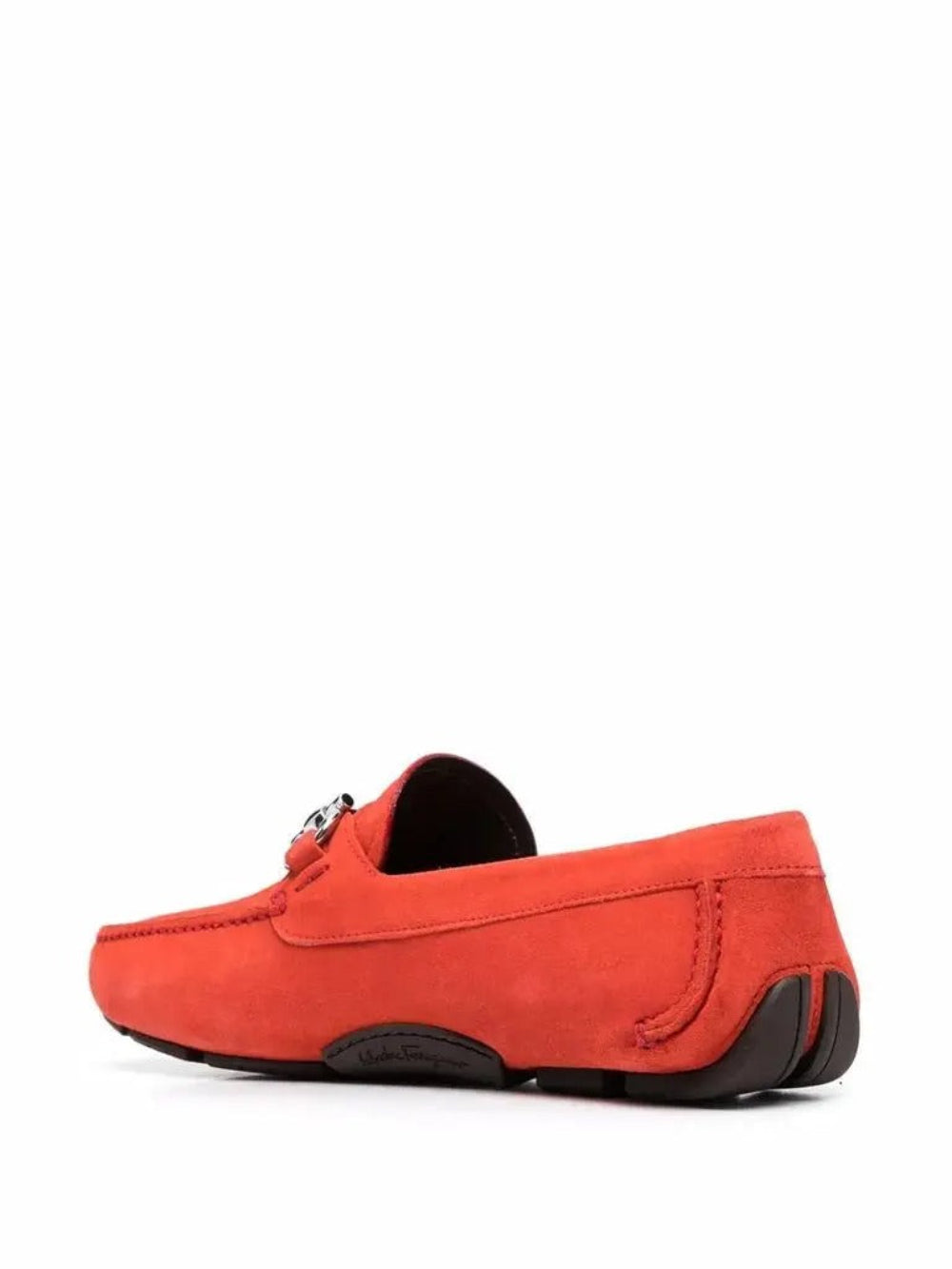 Salvatore Ferragamo Men’s Parigi Gancini Suede Shoes