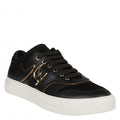 Salvatore Ferragamo Men's Black Low-Top Sneakers