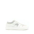 Salvatore Ferragamo Men's White Low-Top Sneakers