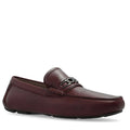 Salvatore Ferragamo Men's Nevada Gancini Leather Driver