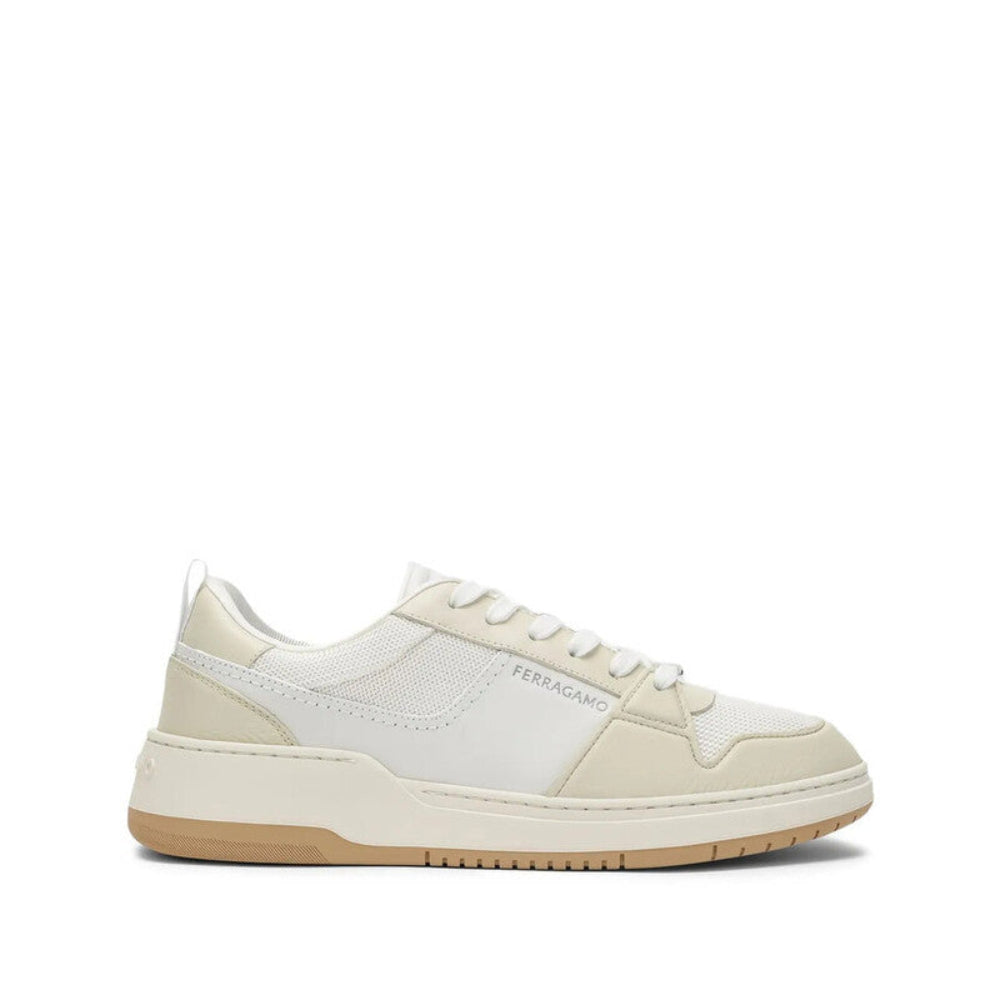 Salvatore Ferragamo Men's White Sneakers