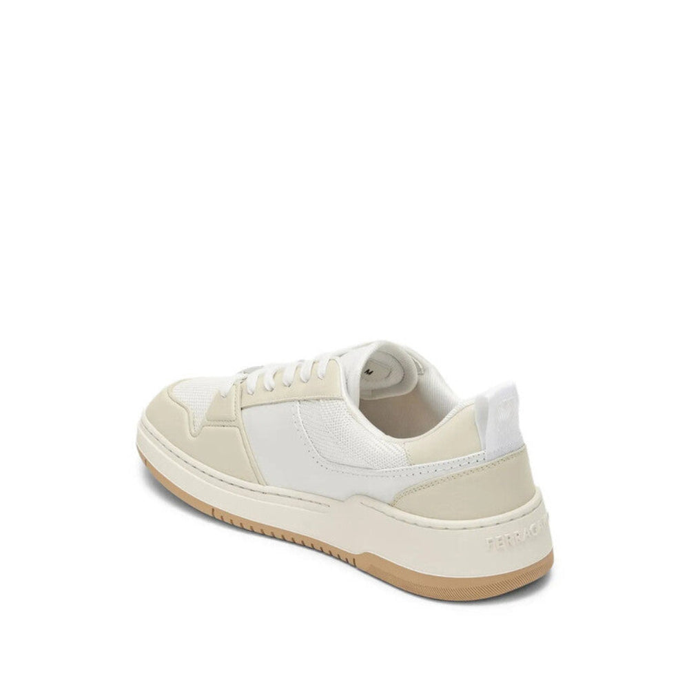 Salvatore Ferragamo Men's White Sneakers