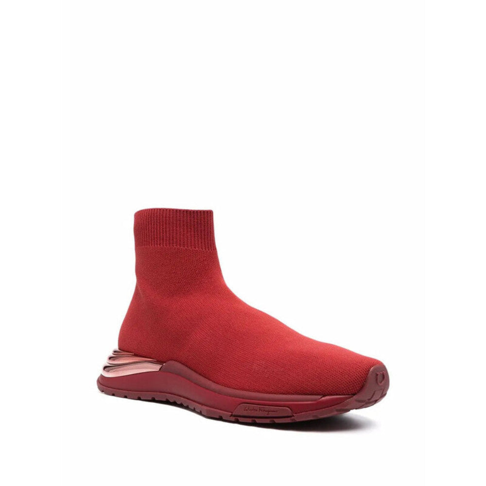 Salvatore Ferragamo Woman's Ninette Sock Sneakers