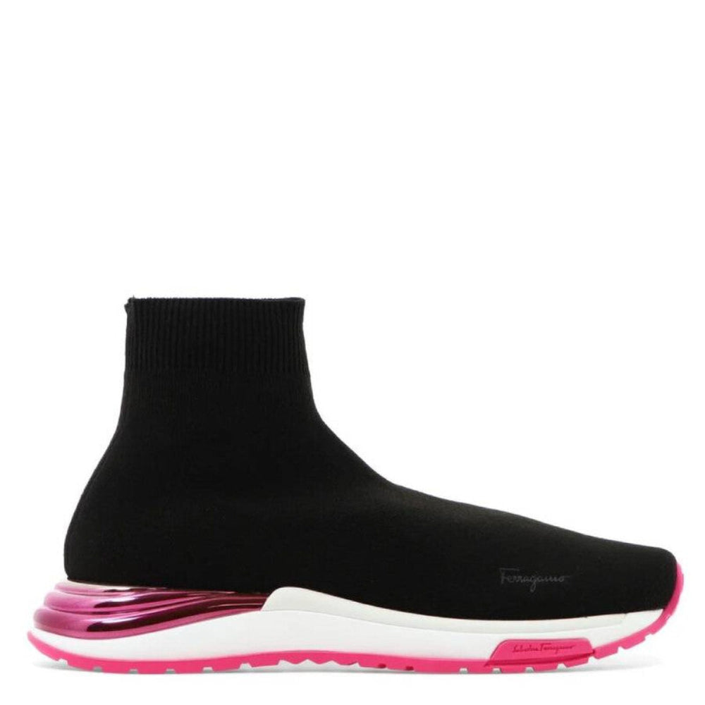 Salvatore Ferragamo Woman's Ninette Sock Sneakers
