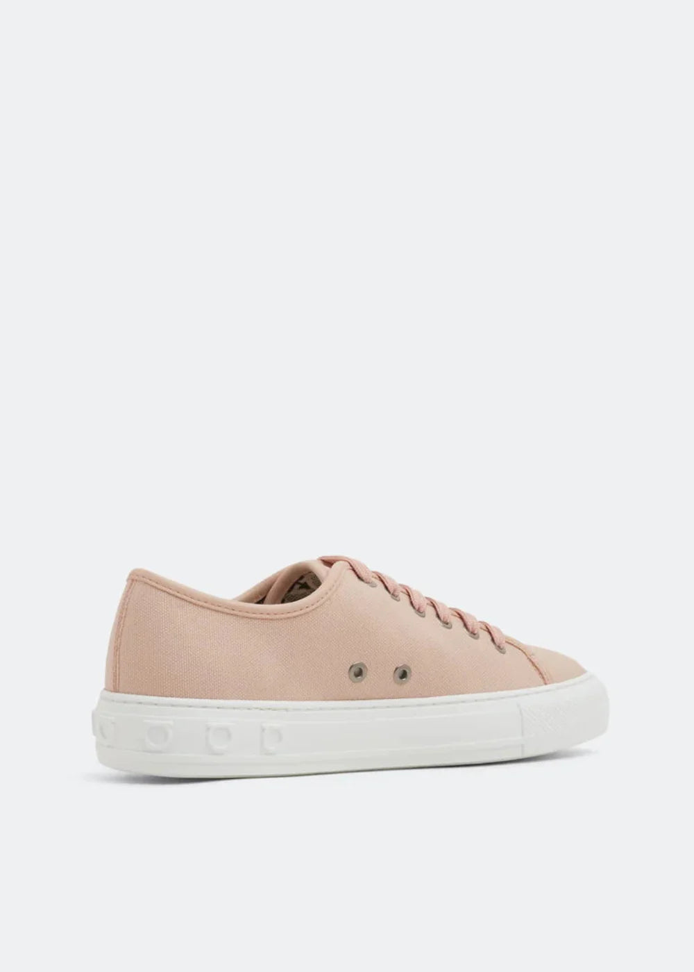 Salvatore Ferragamo Woman's Mediterr Canvas Low Top Sneakers