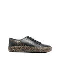 Salvatore Ferragamo Woman's Borg Cubic Low-Top Sneakers
