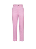 Salvatore Ferragamo Women's Pink Cotton Trousers
