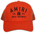 Amiri Stencil Arts District Trucker Hat - Orange