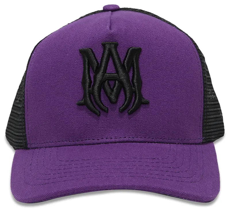 Amiri MA Trucker Hat - Purple