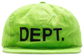 Gallery Dept. Logo Embroidered Cap 'Flo Green'