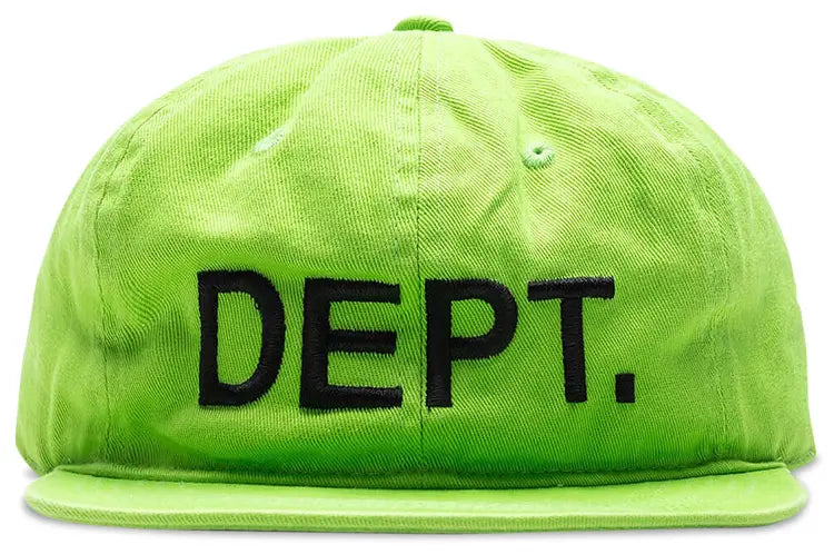 Gallery Dept. Logo Embroidered Cap 'Flo Green'