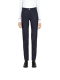 Salvatore Ferragamo Women's 5 Pocket Trouser Pants Blue