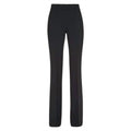 Salvatore Ferragamo Women's Flared Trouser Pants Black