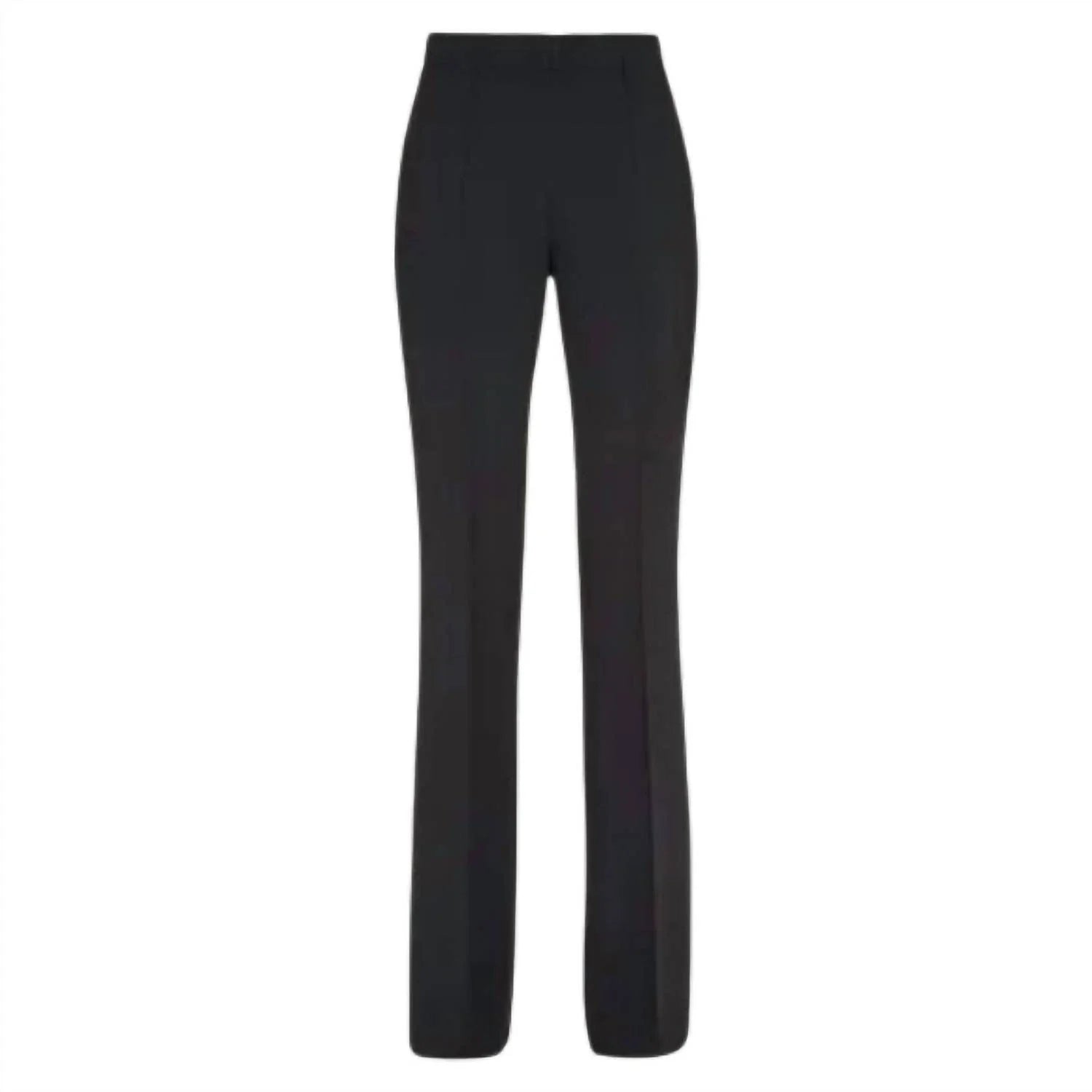 Salvatore Ferragamo Women's Flared Trouser Pants Black