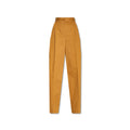 Salvatore Ferragamo Women's High-Waisted Pants Brown
