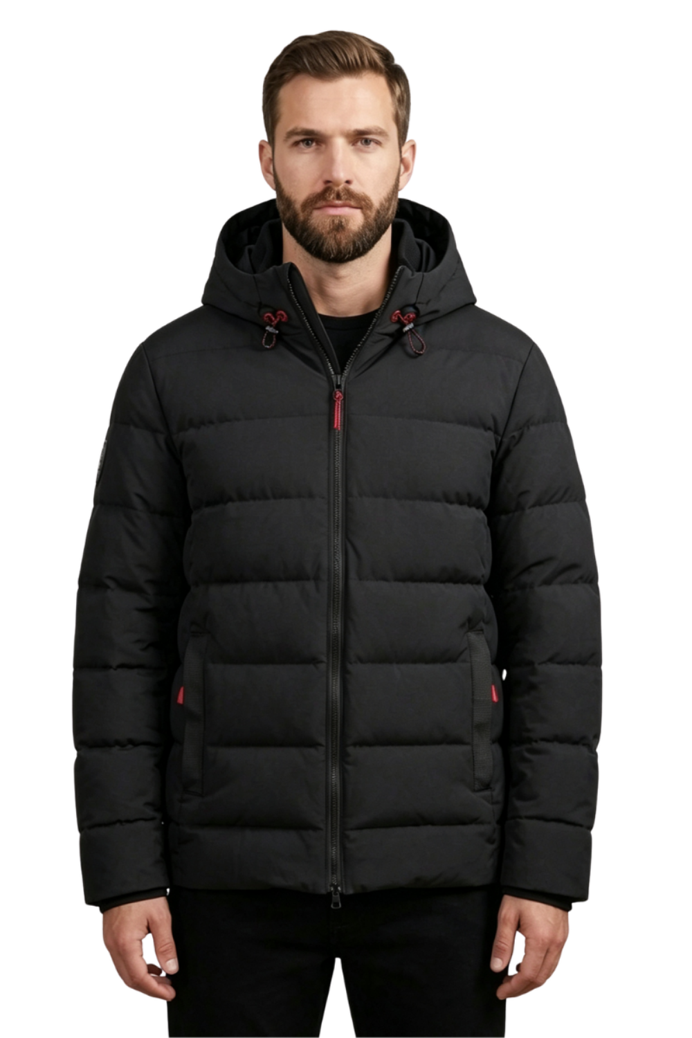 Rudsak Men's Kenneth Puffer Jackets Black 7125508