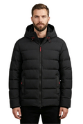 Rudsak Men's Kenneth Puffer Jackets Black 7125508