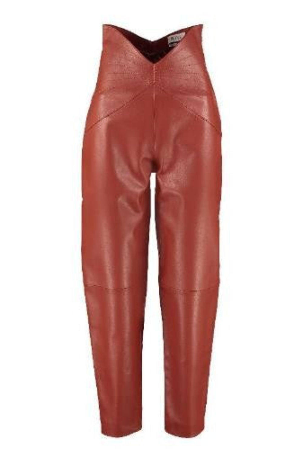 The Attico Women's Statement Trousers in Red – Size 40