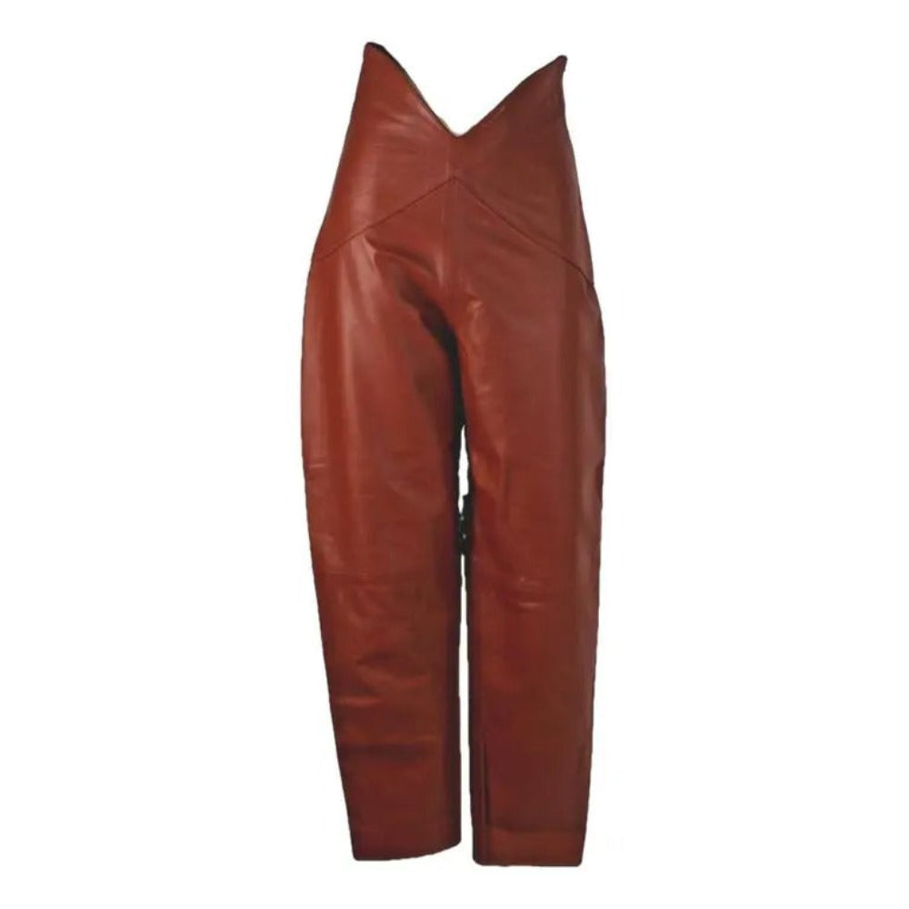 The Attico Women's Statement Trousers in Red – Size 40