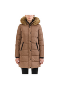 Rudsak Women's Maya Puffer Jackets Taupe 4125522