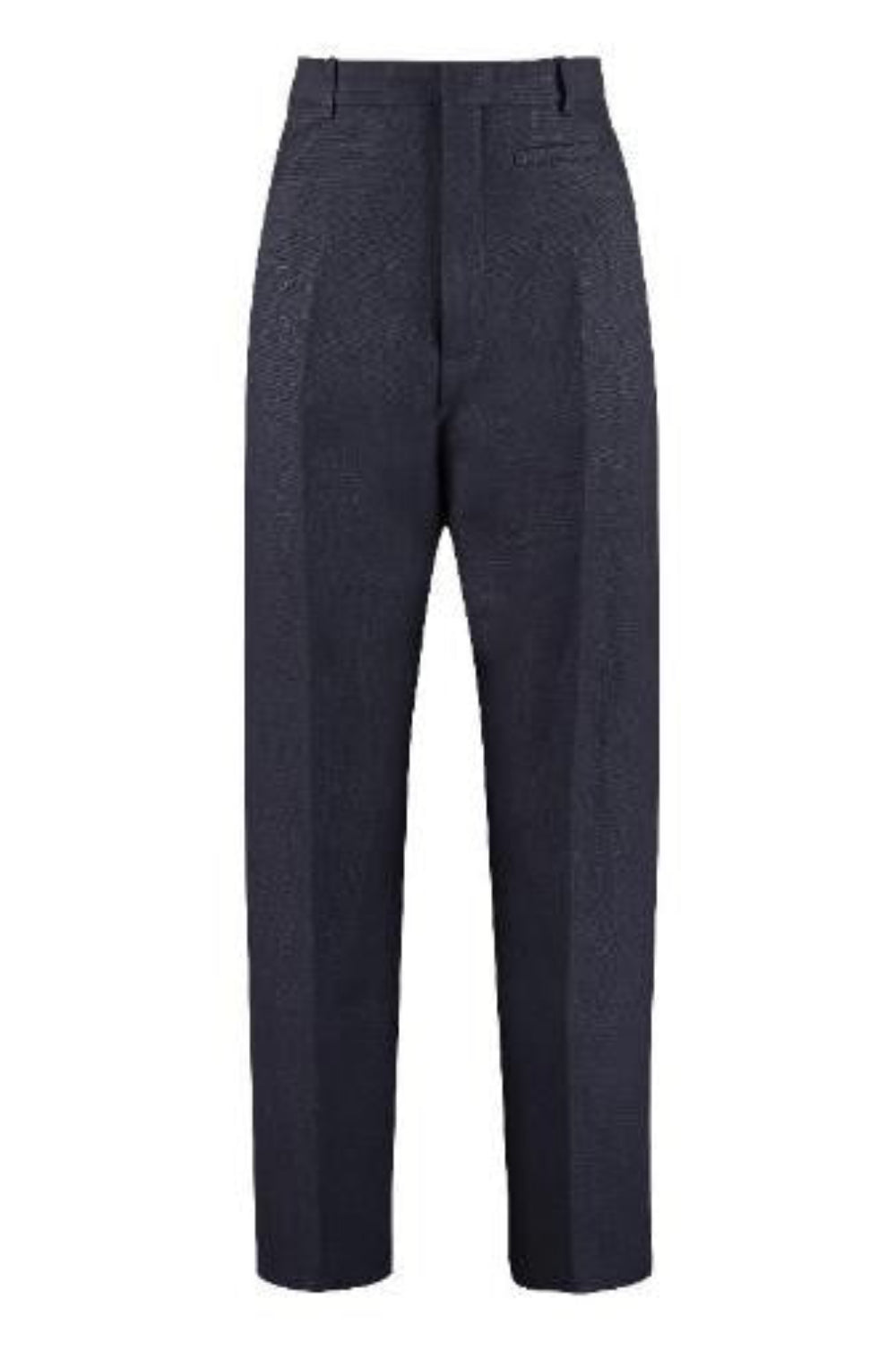 Jacquemus Women's Tailored Trousers in Dark Blue – Size 36