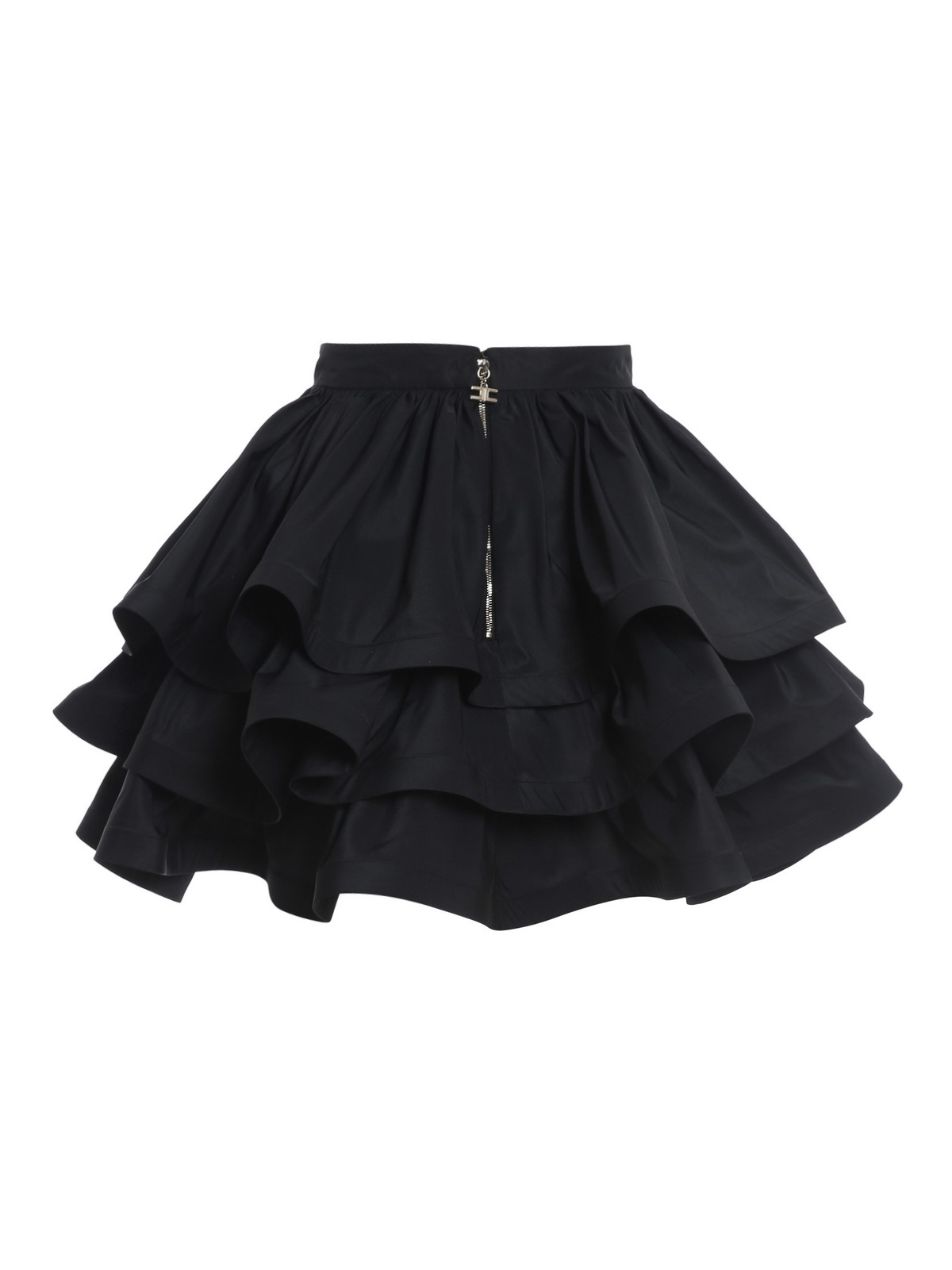 Elisabetta Franchi Women's Tailored Mini Skirt in Black – Size 40